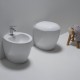 Vaso e Bidet Mini Clas+ Azzurra 