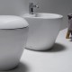 Vaso e Bidet Mini Clas+ Azzurra 