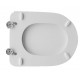 Sedile wc per Althea vaso Fly In Legno Poliestere Colato