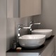 Lavabo da appoggio modello Illusion Rak Ceramics con vasca ovale cm 60x38