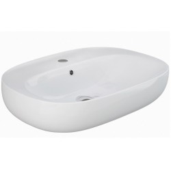 Lavabo sospeso ovale modello Illusion Rak Ceramics cm 55x44