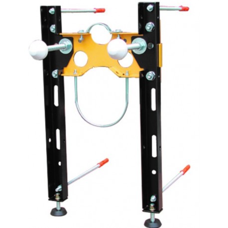 Staffa di fissaggio premontata Oter per vasi sospesi interasse 180-230 mm