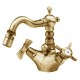 miscelatore monoforo bidet con bocca girevole in ottone bronzato anticato eurorama serie orientes stile retrò