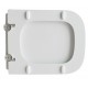 Sedile wc per Azzurra vaso Serie Iris con doppia cerniera