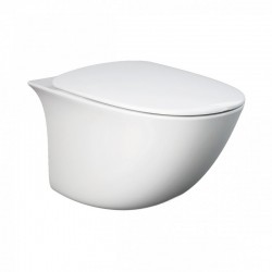 Vaso sospeso profondità 52 con fissaggio nascosto serie Sensation di Rak Ceramics con Tecnologia Rimless in ceramica