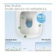 Vaso senza brida rimless con Cassetta Monoblocco + Bidet Sensation di Rak Ceramics realizzato con smalto antibatterico protek