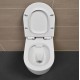 Sanitari New York di Linpha Sanitary Vaso + Bidet in Ceramica Bianco Lucido