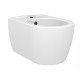 Sanitari Sospesi New York di Linpha Sanitary Vaso con tecnologia rimless + Bidet in Ceramica Bianco Opaco