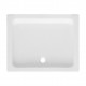Piatto doccia di 70x100 h 10 cm rettangolare in ceramica bianco + Piletta Sifonata marca dian