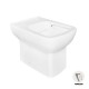 Sanitari New Orleans di Linpha Sanitary Vaso con tecnologia rimless + Bidet in Ceramica Bianca Lucida