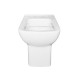 Sanitari New Orleans di Linpha Sanitary Vaso con tecnologia rimless + Bidet in Ceramica Bianca Lucida