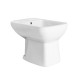 Bidet new orleans di linpha sanitary distanziato da parete in Ceramica Bianca