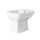 Bidet new orleans di linpha sanitary distanziato da parete in Ceramica Bianca