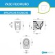 Sanitari filomuro wc rimless + bidet in ceramica bianco con copriwc slim soft close Gran Mascalzone Domus Falerii