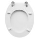 Sedile wc per Globo vaso Serie Arianna in legno stabilizzato, colato in poliestere