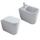 Vaso con Scarico Traslato e Bidet Meg 11 Galassia 