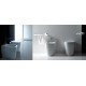 Vaso con Scarico Traslato e Bidet Meg 11 Galassia 