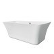 Vasca da bagno freestanding in acrilico 170x75 h60 mod. Federica