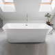 Vasca da bagno freestanding in acrilico 170x75 h60 mod. Federica