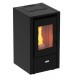 stufa a pellet magma vesuvio 7kw nero