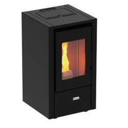 stufa a pellet magma vesuvio 7kw nero