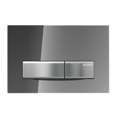 Geberit Placca Per Cassetta WC Sigma 50 – 115.788.21.5, 2 Pulsanti, Idrosanitari