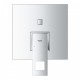 Composizione doccia miscelatore con deviatore Grohe Eurocube + soffione con braccio e kit duplex Bossini