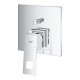 Composizione doccia miscelatore con deviatore Grohe Eurocube + soffione con braccio e kit duplex Bossini