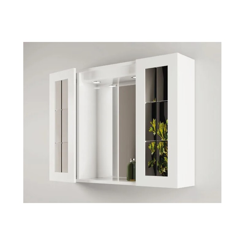 Specchio bagno 2 ante