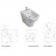 Bidet Plus Design Galassia Filo Parete