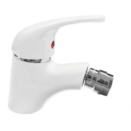 Miscelatore bidet in ottone bianco Paffoni Serie Nettuno