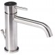 Tubico Nilo rubinetto miscelatore lavabo in acciaio inox spazzolato AISI 304 con scarico da 1"1/4 cod. T20010S