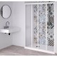 Cabina doccia nicchia misura 90 cm. profilo bianco scorrevole pannello metacrilato altezza 190 cm.