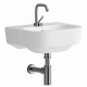 Lavabo sospeso Pozzi Ginori serie Quinta Larghezza 65 Cm Con Piano Rubinetteria cod. 03030