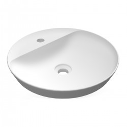 Lavabo Incasso Soprapiano tondo in Ceramica Bianca mod. Variant diametro 36 cm marca Rak ceramics