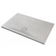 Piatto Doccia pietraceramica Azzurra 70x100 H. 4 cm. Bianco Opaco