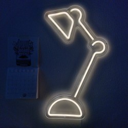 Icona Lamp su plexiglass trasparente da 3 mm. con fissaggio incluso