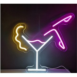 Icona Martini Girl su plexiglass trasparente da 3 mm. con fissaggio incluso