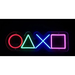 Icona - Let's play - su plexiglass trasparente da 3 mm. con fissaggio incluso