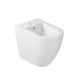 Vaso Filo muro senza brida art.7327 + Bidet art.7328 Bianco Lucido Dream Galassia 