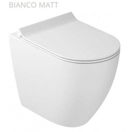 Vaso Filo muro senza brida da 52x36 cm. Dream Galassia Bianco Matt art.7327MT