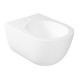 Vaso sospeso senza brida art.7334 + Bidet art.7335 Bianco Lucido Dream Galassia 