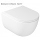 Vaso sospeso senza brida da 52x36 cm. Dream Galassia Bianco Matt art.7334MT