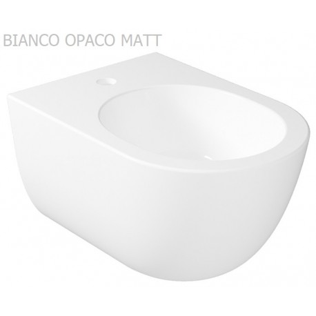 Bidet sospeso Dream Galassia in ceramica bianco matt art.7335MT