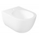 Vaso sospeso senza brida art.7334MT + Bidet art.7335MT Bianco Matt Dream Galassia 