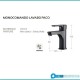 Miscelatori Lavabo + Bidet + Incasso Doccia Modello rica in ottone nero opaco