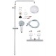 Colonna Doccia Termostatica soffione e doccetta laterale Grohe Euphoria System cod. 27296001