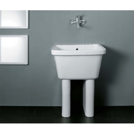 Su Misura Top Bagno Led Larghezza 160-169 x Profondità 45 cm in abete