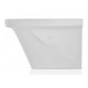 Vasca lavatoio 60x50 cm in ceramica bianca lucida + staffe per montaggio incluse