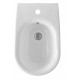 Bidet filomuro 55 cm. con fissaggio nascosto Nolita di Kerasan in ceramica bianco lucido cod. 532001